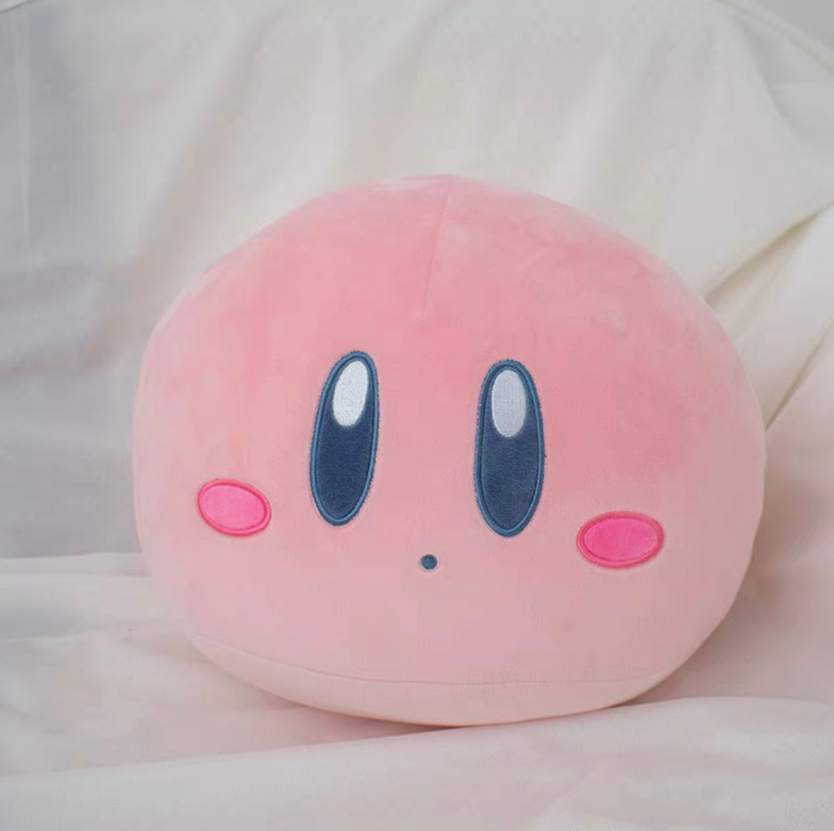 Kawaii Pink Round Kirby Plush Peachymart