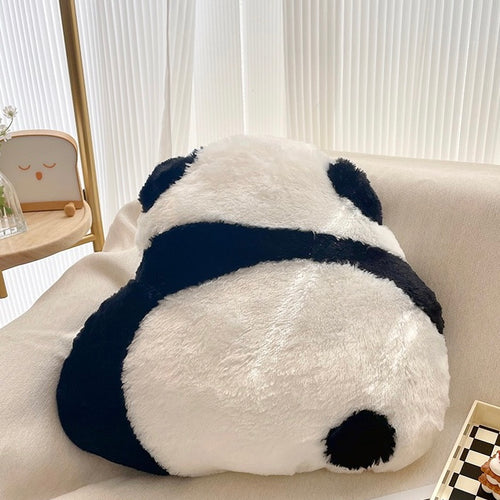 Cute Chubby Panda Back Hugging Cushion Plush - Peachymart