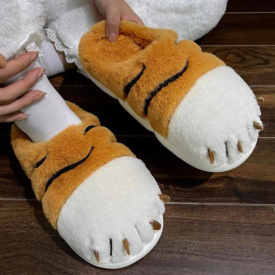 Mens tiger slippers sales