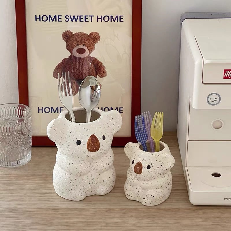 koala plant pot Cute Koala Decor Flower Pot for Gardening and Planting