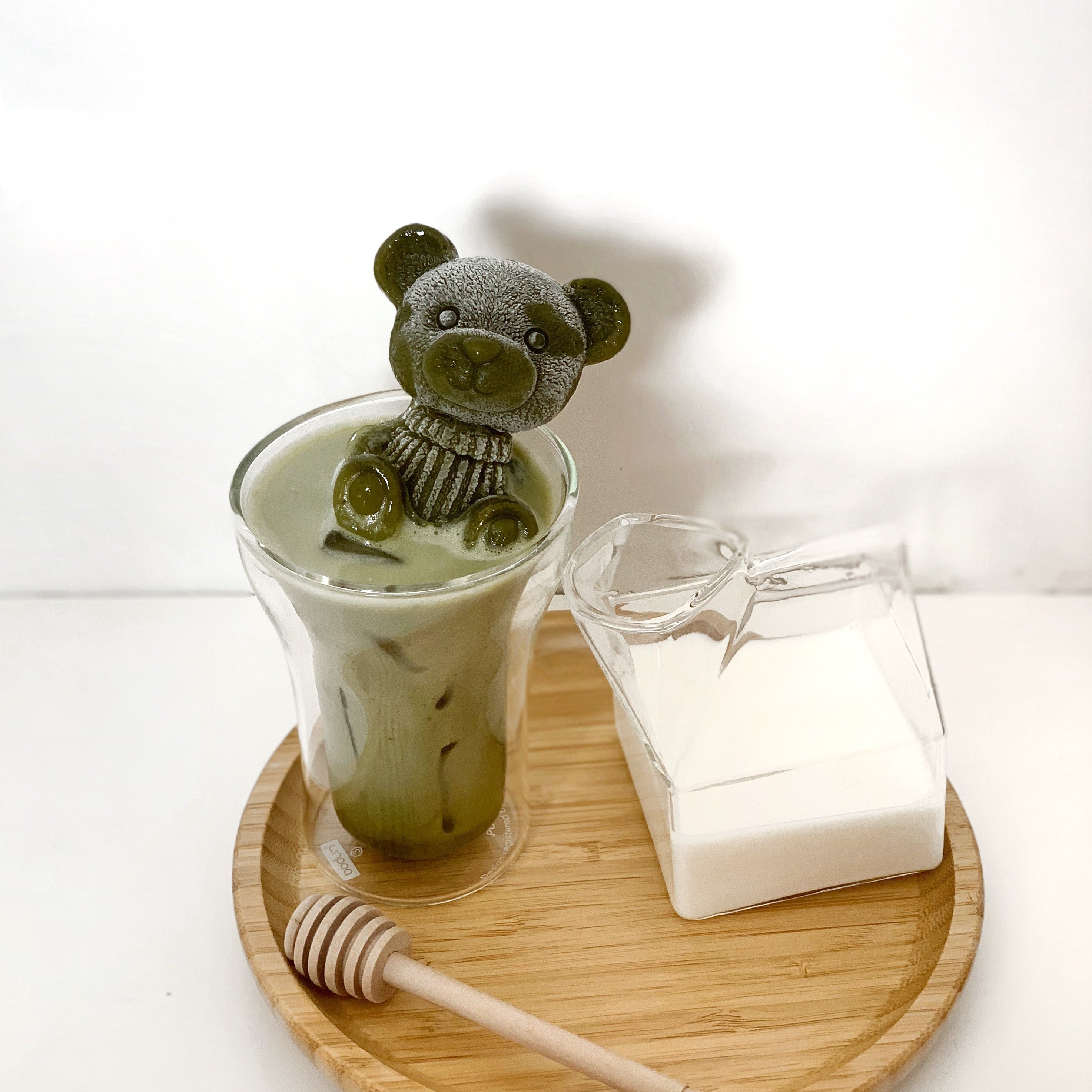 Cute Kawaii Teddy Bear 3D Ice Cube Silicone Mold - Peachymart