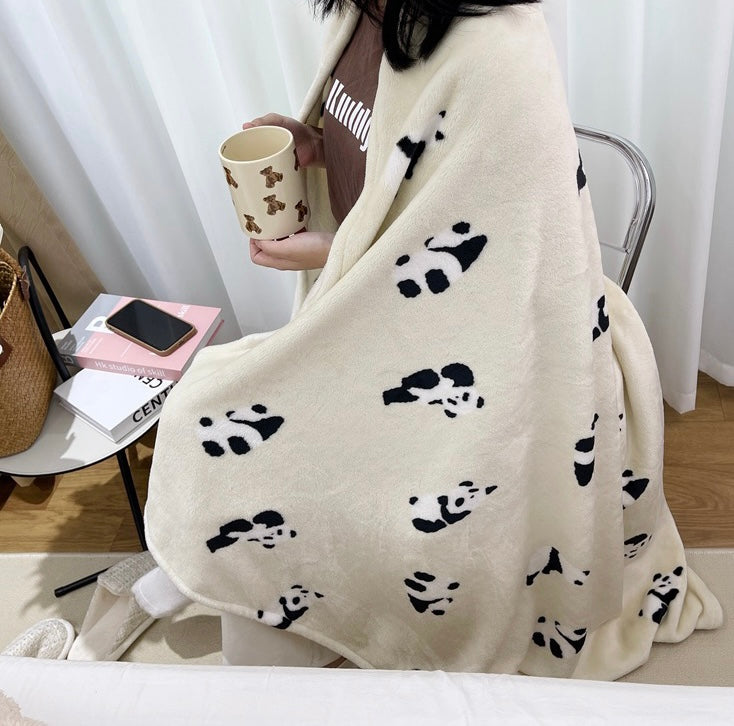 Baby clearance panda blanket