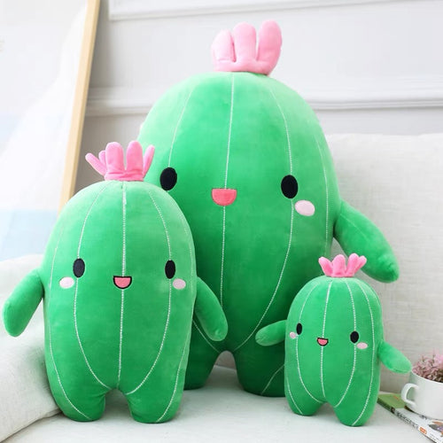 Cute Plant Cactus Stuffed Plush Toy Cushion - Peachymart