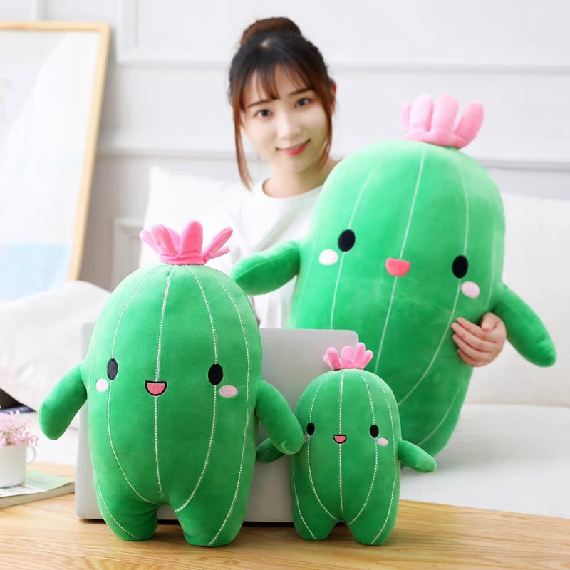 Cute Plant Cactus Stuffed Plush Toy Cushion Peachymart